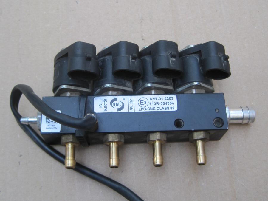 Инжекторна рейка IG1 Rail Black body 4 цил. за газов инжекцион 67r-0
