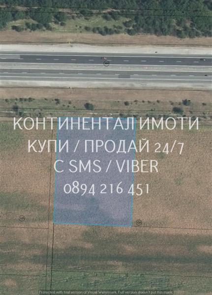 кодл. 15830. Парцел 6750м2 зем. земя с лице на първа линия - 70 метра...