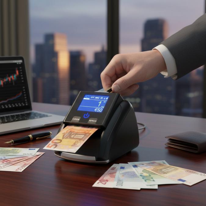 Детектор за фалшиви банкноти Al-130t