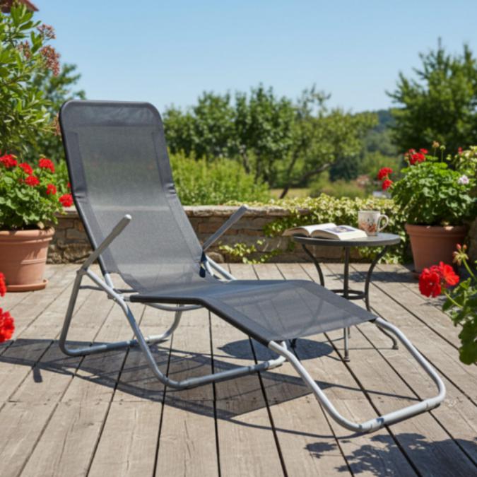 Градински шезлонг - перфектна комбинация от елегантност и практичност
