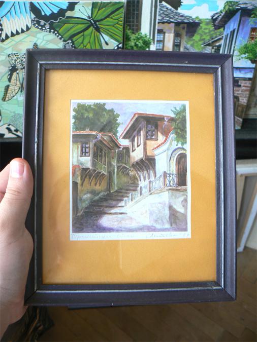 Пловдив. Стара малка репродукция. 1999 г. Светлана Митева.