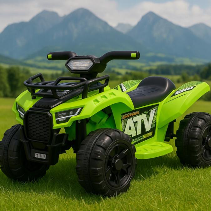 Детско акумулаторно ATV Nv-j320 6V  LED светлини, USB музика и офроуд
