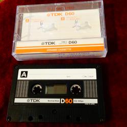 TDK D60 аудиокасета с Bad Company.