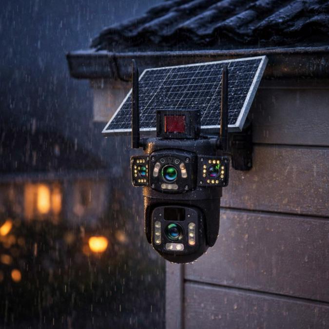 Соларна камера Lylu 4G със SIM карта - сигурност и спокойствие