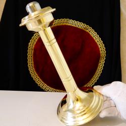 Бронзов свещник с механизъм 26 см., 580 гр.