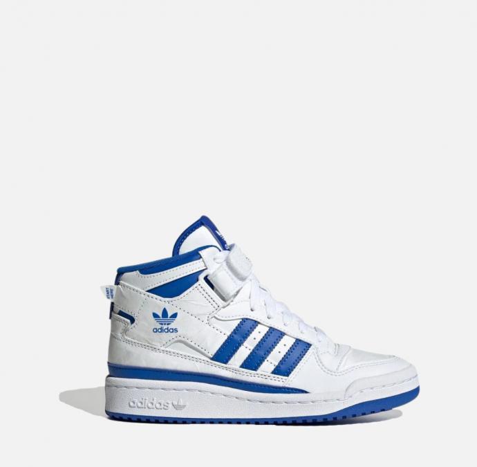 Намаление Маратонки Adidas Forum Mid J White Blue Gz1768 37 1 3