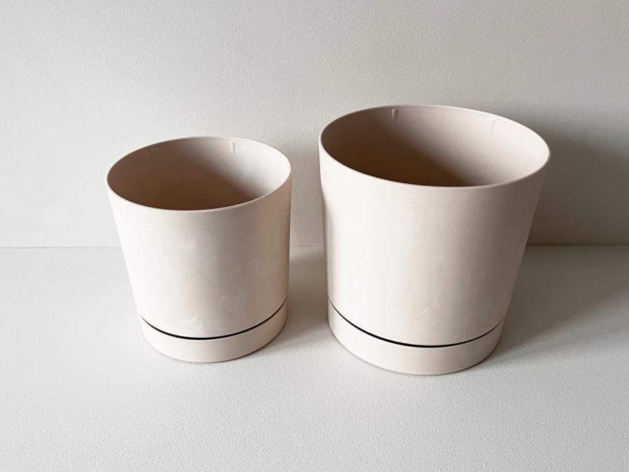 Сет 2 бр. саксии Tubo 11,  13 см