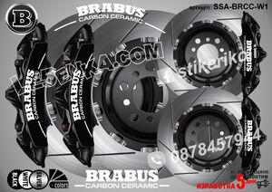 Brabus Carbon Ceramic надписи за капаци на спирачни апарати