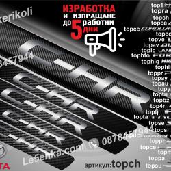 Toyota C-hr прагове от карбон