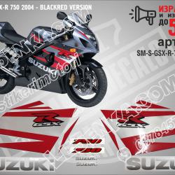 Suzuki Gsx-r 750 2004 - Black RED Version