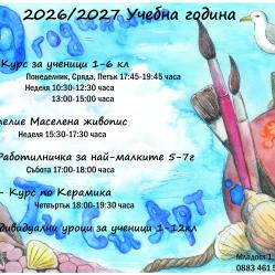 уроци по рисуване в София