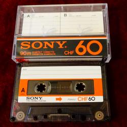 Sony Chf60 аудиокасета с избрана диско музика.