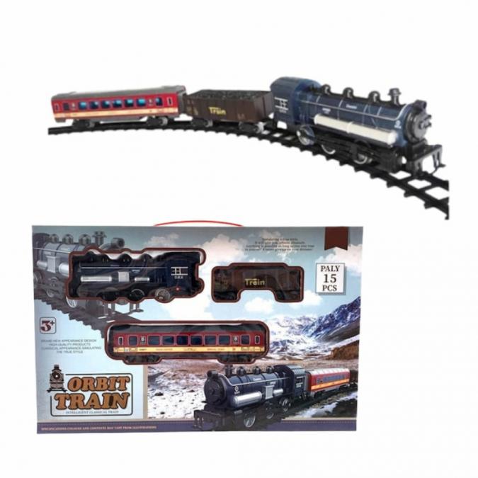 Електрическо детско влакче Orbit Train - 15 части
