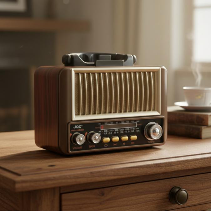 Ретро радио JOC Tg-2502t-s - класически стил и мощен звук