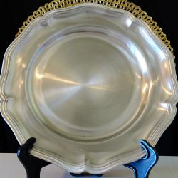 Калаена чиния за стена, гравиране, снимка, 650 гр.