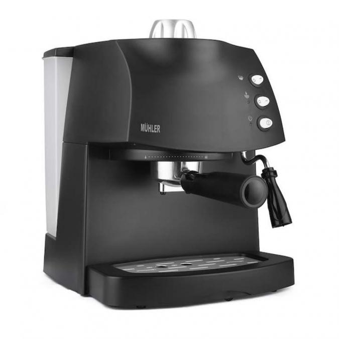 Стилна кафемашина за еспресо с каймак