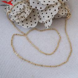 Синджир с 14К златно покритие