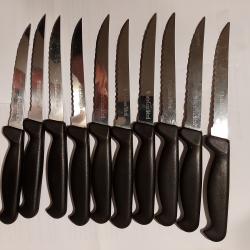 Ножове-кухненски, назъбени с лазерно заточване
