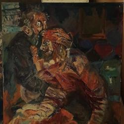 Иван Грозни убива сина си, по Илия Репин