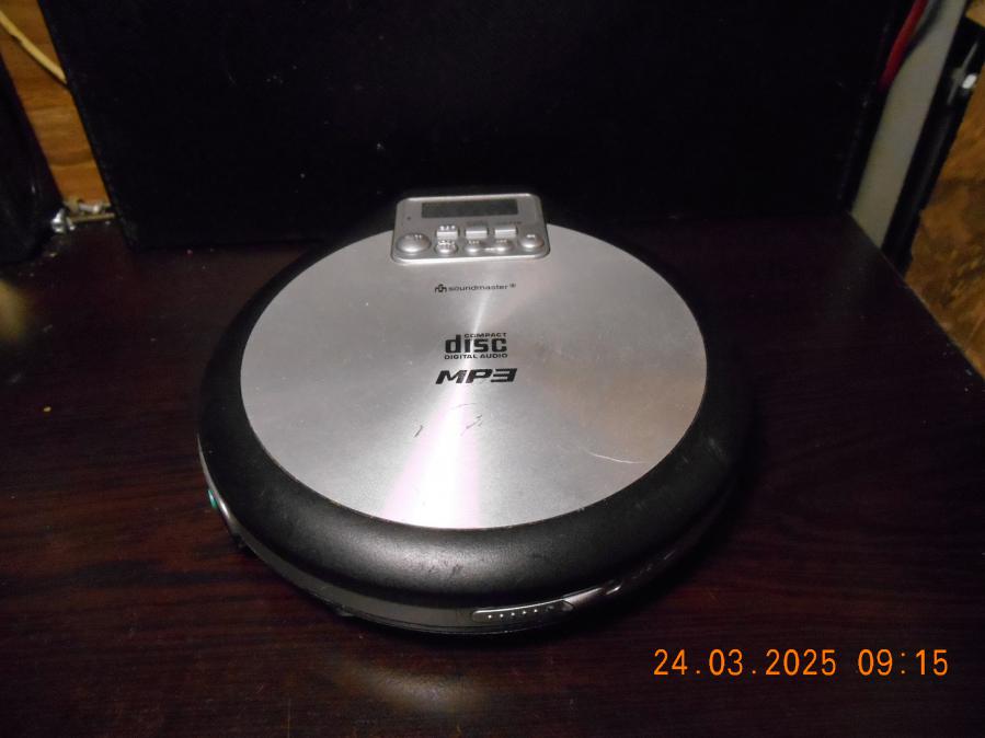 Soundmaster Cd9220 Discman Anti-shock 100 sec Cd-mp3