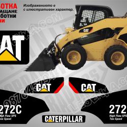 CAT 272c стикери