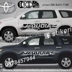 Toyota Sequoia стикери