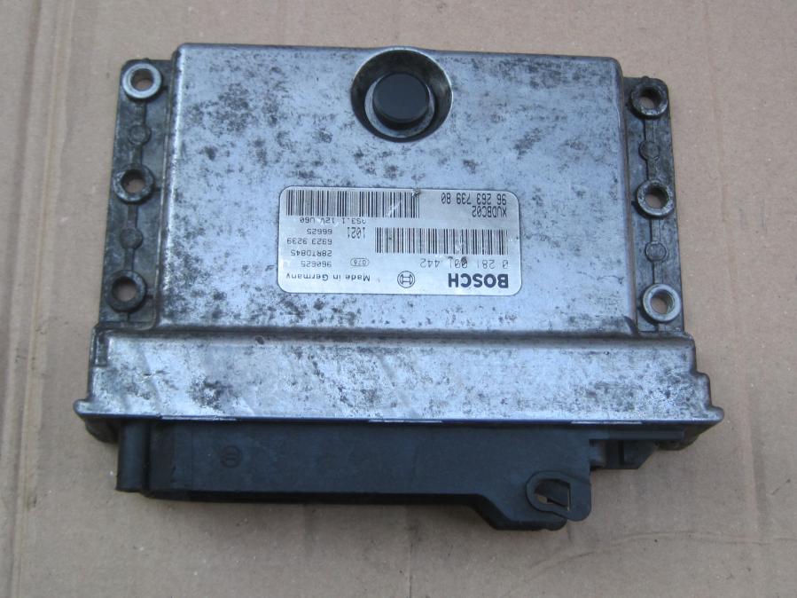 Компютър двигател ECU 9626373980, 0281001442 Bosch, за Fiat Ducato S