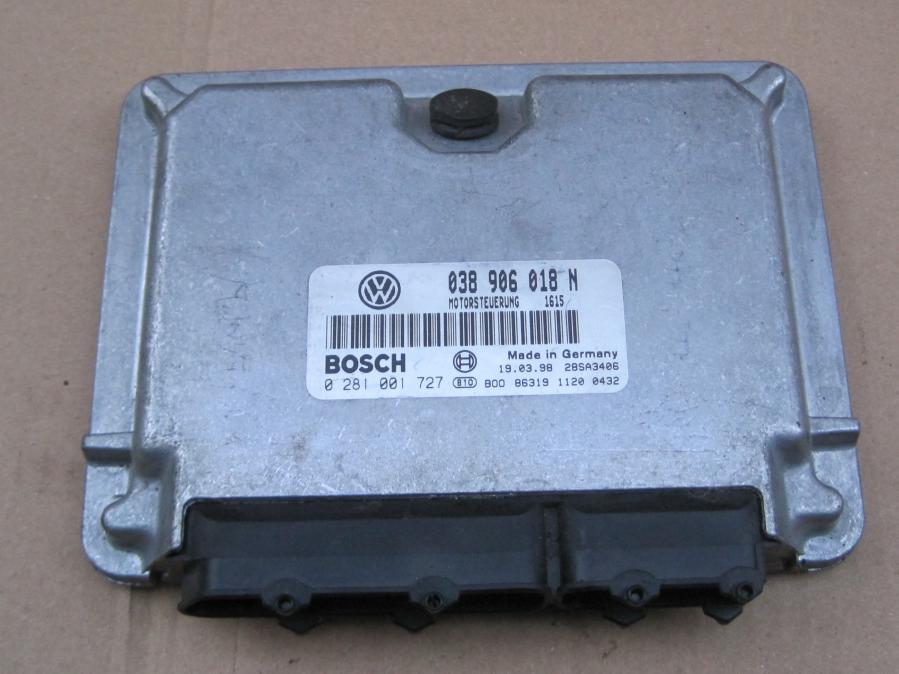 Компютър за Vw Passat B5 1,9 90к. с 038906018n Bosch 0281001727 Bosch ..