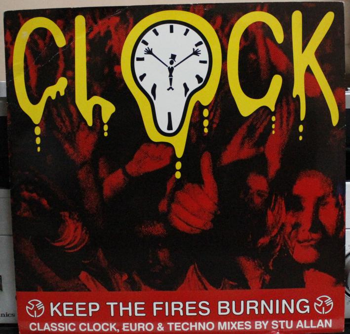 Clock  Keep the Fires Burning, Vinyl, 12, 45 RPM