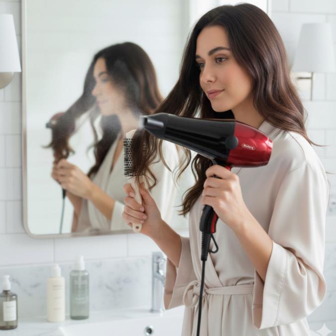 Сешоар Rosberg 2000w  Бързо сушене, прецизен контрол и надеждна защит