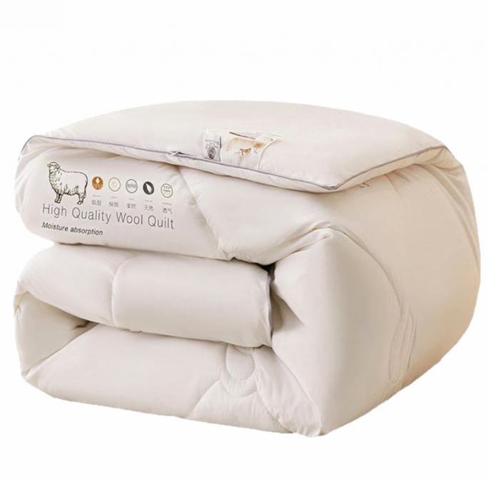 Зимен юрган с овча вълна 160x200 см  Топлина и комфорт за студените н