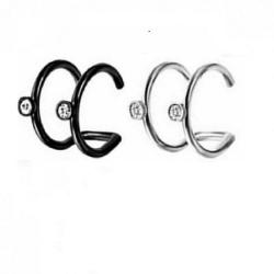 Двойни обици без пробиване