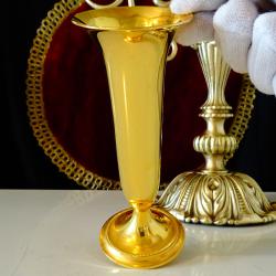 Позлатена чаша, ваза BMF от бронз.