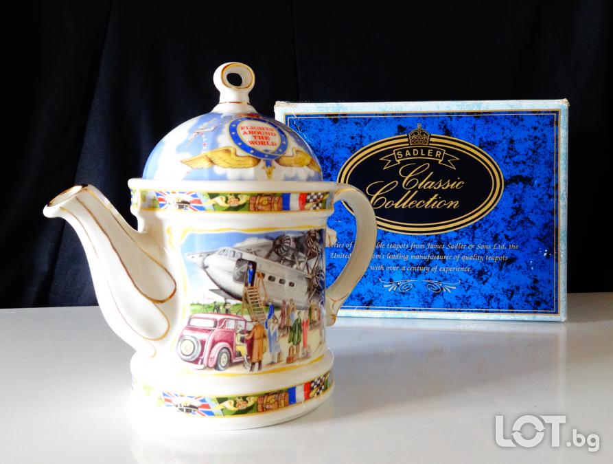 Sadler английски колекционерски чайник, не ползван.