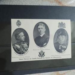 Военна картичка с марки от първата световна война
