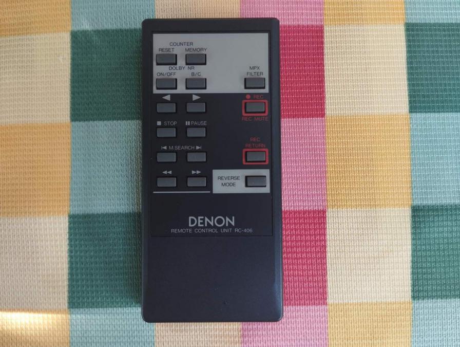 Denon Rc-406 Cassette Deck