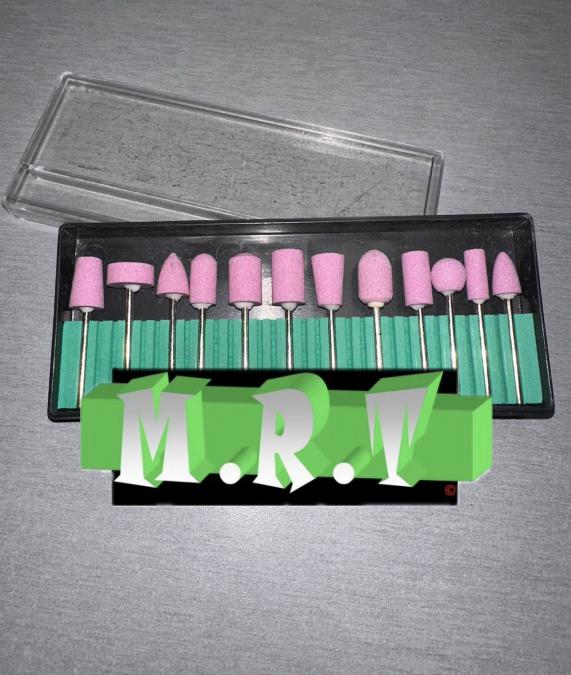 12бр абразивни корундови инструменти