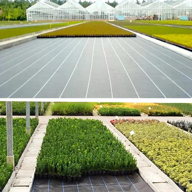 Черен агротекстил против плевели, 90г м, UV защита, 1.1м х 50м