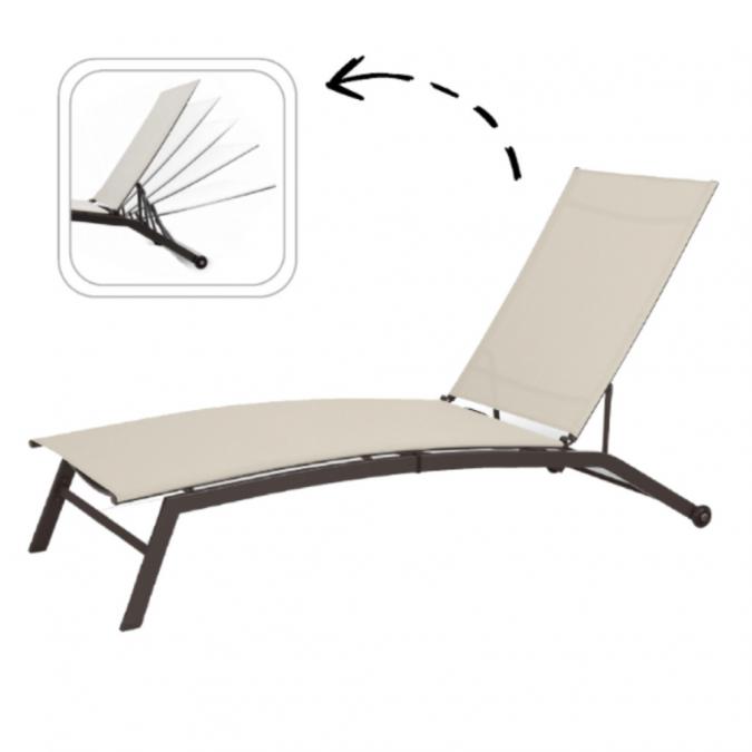 Шезлонг с регулируема облегалка - стил и гарантиран комфорт