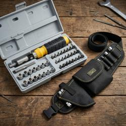 Комплект инструменти Aiwa в кутия 41 части Подарък Многофункционална