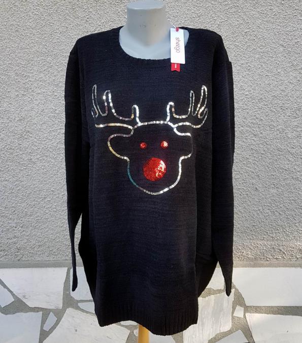 4XL нов пуловер Sheego елен