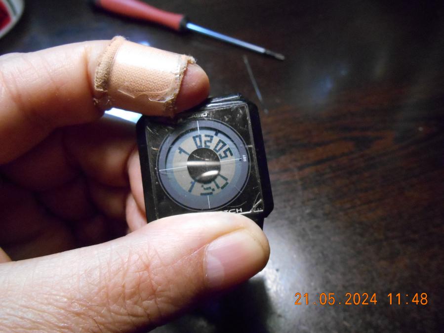 Casio Film Watch Fs-02 Vintage 1990