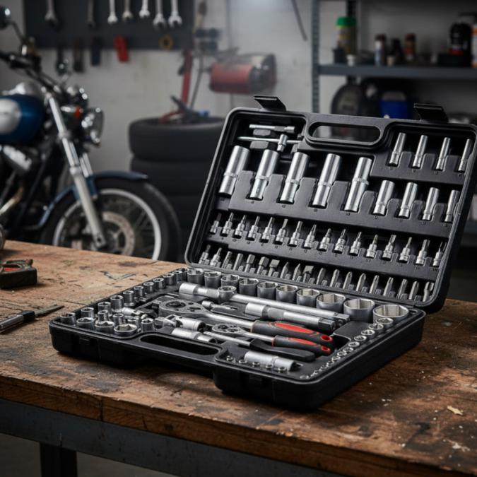 Куфар с инструменти 108 части - Гедоре