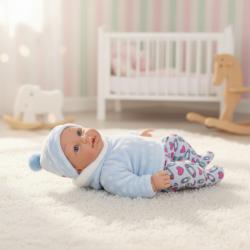 Кукла бебе със звук и зимни дрехи - 36 см - Перфектен подарък за празн