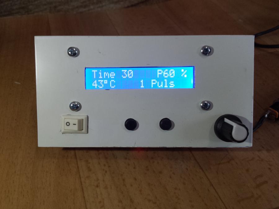 Цифров контролер за пневматичен точков апарат Спотер, Пункшвайц