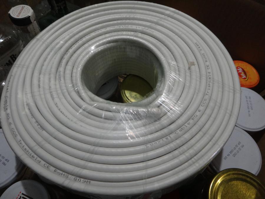 Коаксиален кабел Rg-6u 100м.