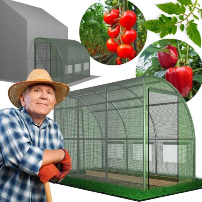 Компактна оранжерия - професионално отглеждане на растения, дори при о