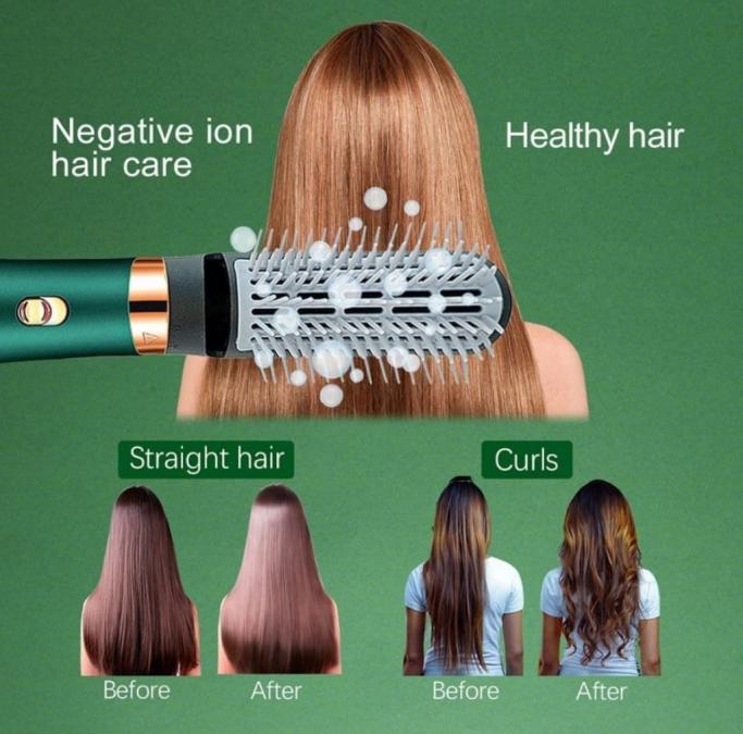 Сешоар с три накрайника, 3 степени на мощност