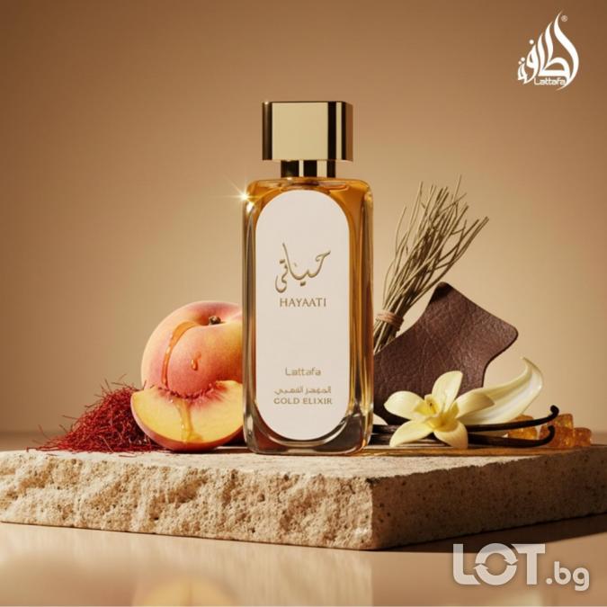 Lattafa Hayaati Gold Elixir EDP 100 мл  Луксозен парфюм за него и нея
