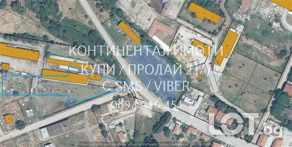 Код 70101. Парцел 3дка в началото на селото в стопанската зона с лице